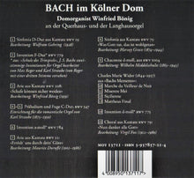 Load image into Gallery viewer, 13711 BACH im Kölner Dom (Digipak)
