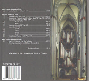 13971 Mendelssohns Leipziger Orgelkonzert 1840 (Digipak)