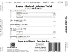 Laden Sie das Bild in den Galerie-Viewer, 15035 Schalom - Musik mit jüdischem Tonfall (1 CD)
