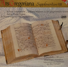 Load image into Gallery viewer, 50380 Ars Gregoriana - Supplementum VIII - In Assumptione Beatae Mariae Virginis (LP)
