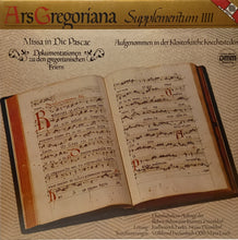 Laden Sie das Bild in den Galerie-Viewer, 50340 Ars Gregoriana - Supplementum IV - Missa in Die Pascae (LP)
