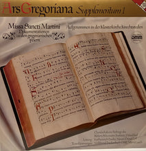 Laden Sie das Bild in den Galerie-Viewer, 50310 Ars Gregoriana - Supplementum I - Missa Sancti Martini (LP)
