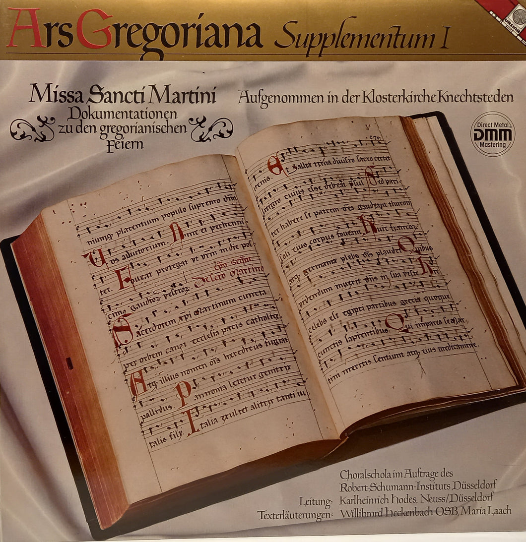 50310 Ars Gregoriana - Supplementum I - Missa Sancti Martini (LP)