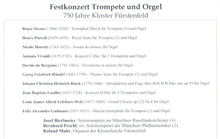Laden Sie das Bild in den Galerie-Viewer, 20371 Festkonzert Trompete und Orgel - 750 Jahre Kloster Fürstenfeld
