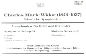 40071 Charles-Marie Widor - Sämtliche Symphonien Vol. 8