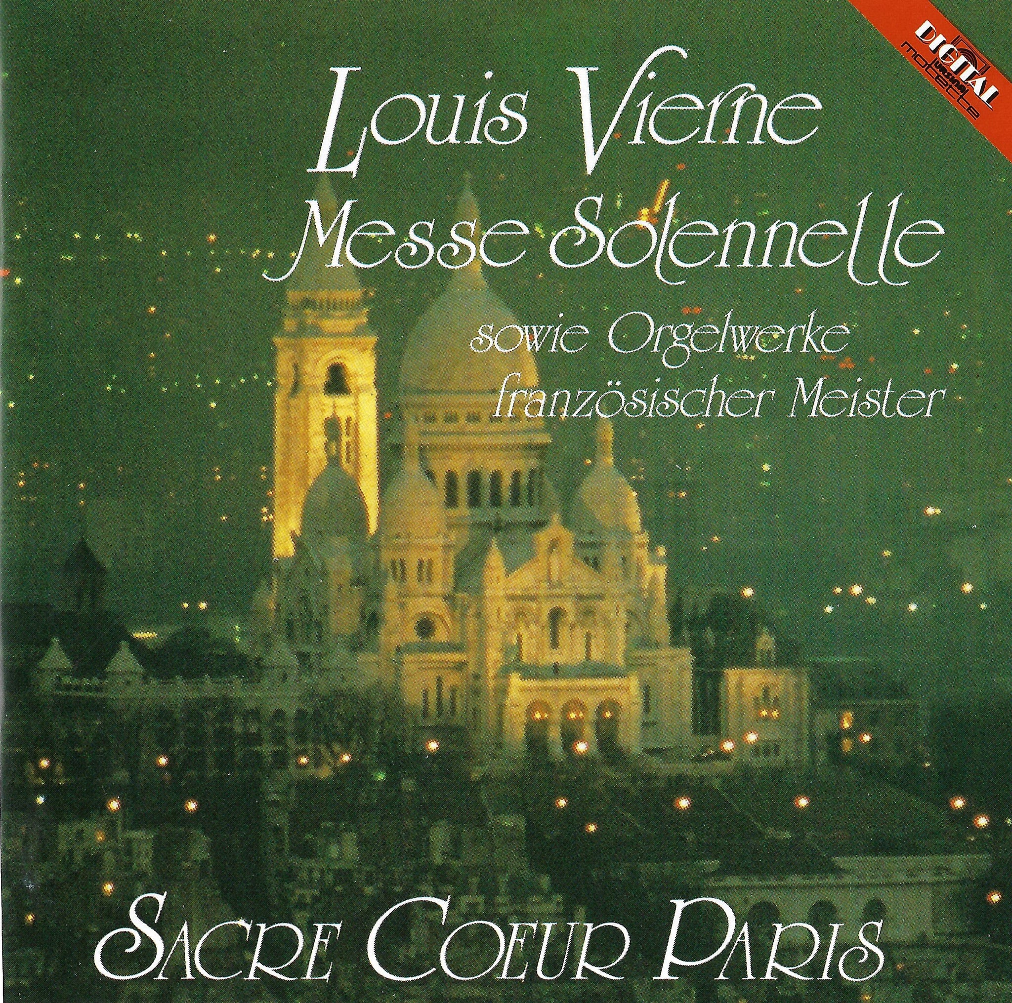 40081 Louis Vierne Messe Solennelle Sacre Coeur Paris Motette