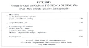 40151 Petr Eben - 'Symphonia Gregoriana'