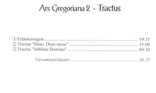 Laden Sie das Bild in den Galerie-Viewer, 50131 Ars Gregoriana 2 - Tractus
