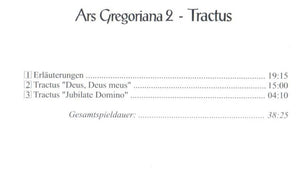 50131 Ars Gregoriana 2 - Tractus