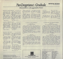 Laden Sie das Bild in den Galerie-Viewer, 50140 Ars Gregoriana 3 - Graduale (LP)
