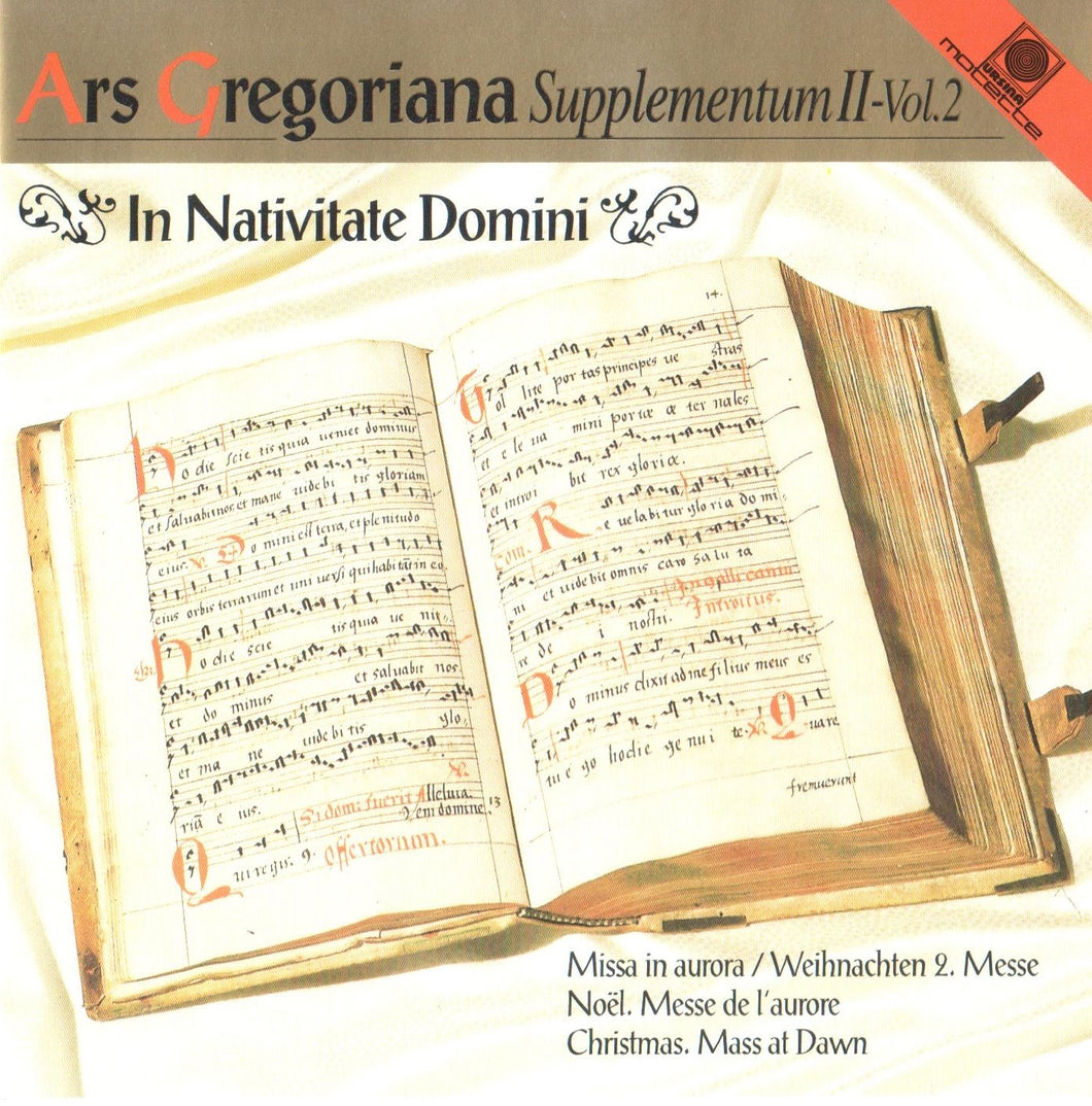 50321-2 Ars Gregoriana Supplementum II - In Nativitate Domini