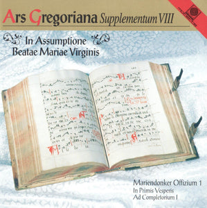 50381 Ars Gregoriana - Supplementum VIII - In Assumptione Beatae Mariae Virginis