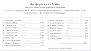 50431 Ars Gregoriana 4 - Alleluia