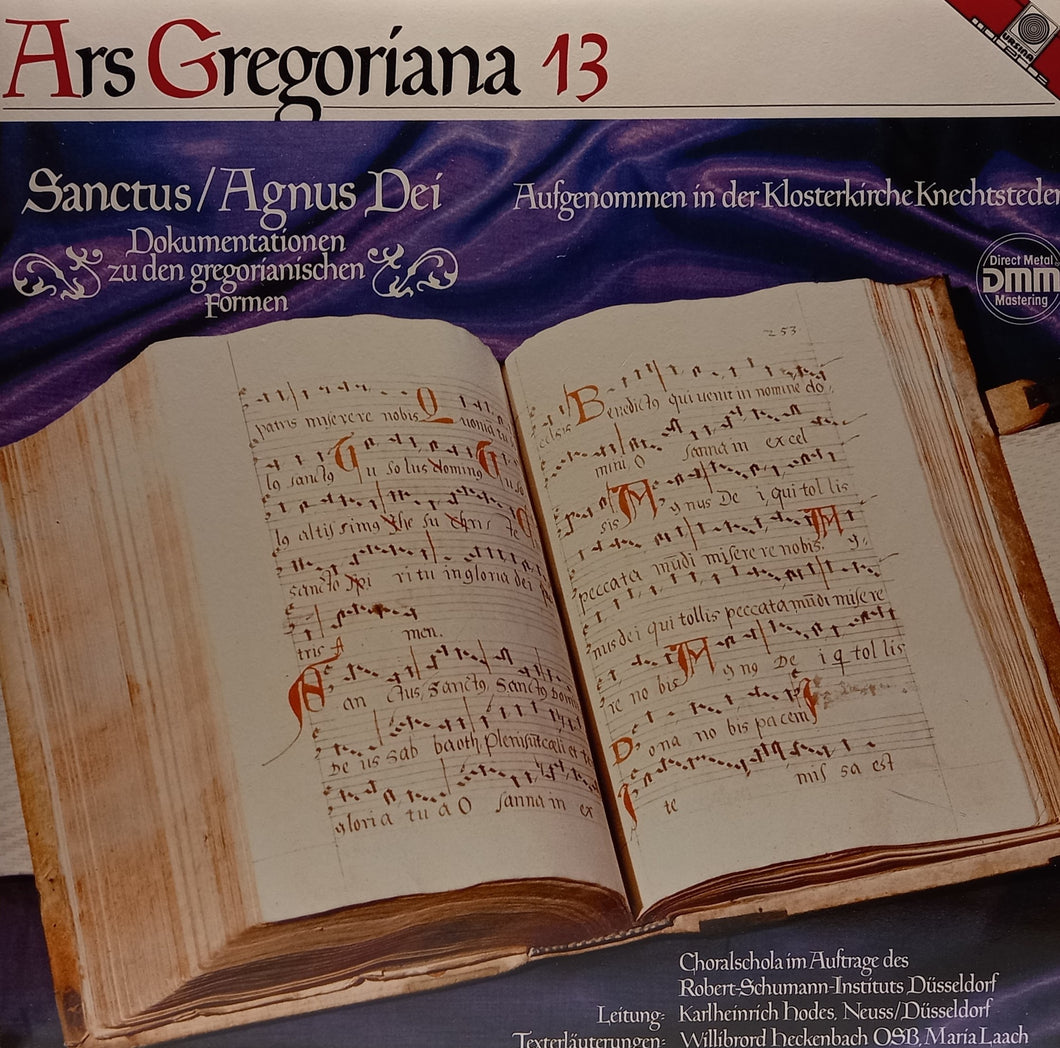 50460 Ars Gregoriana 13 - Sanctus/Agnus Dei (LP)