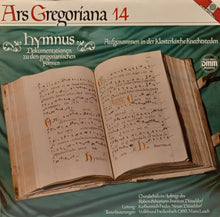 Laden Sie das Bild in den Galerie-Viewer, 50480 Ars Gregoriana 14 - Hymnus (LP)

