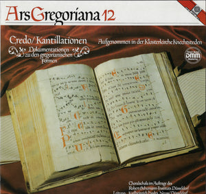 50510 Ars Gregoriana 12 - Credo/Kantillationen (LP)