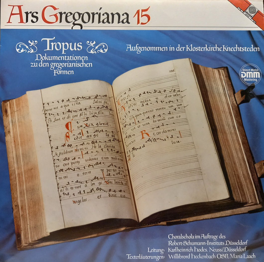 50540 Ars Gregoriana 15 - Tropus (LP)