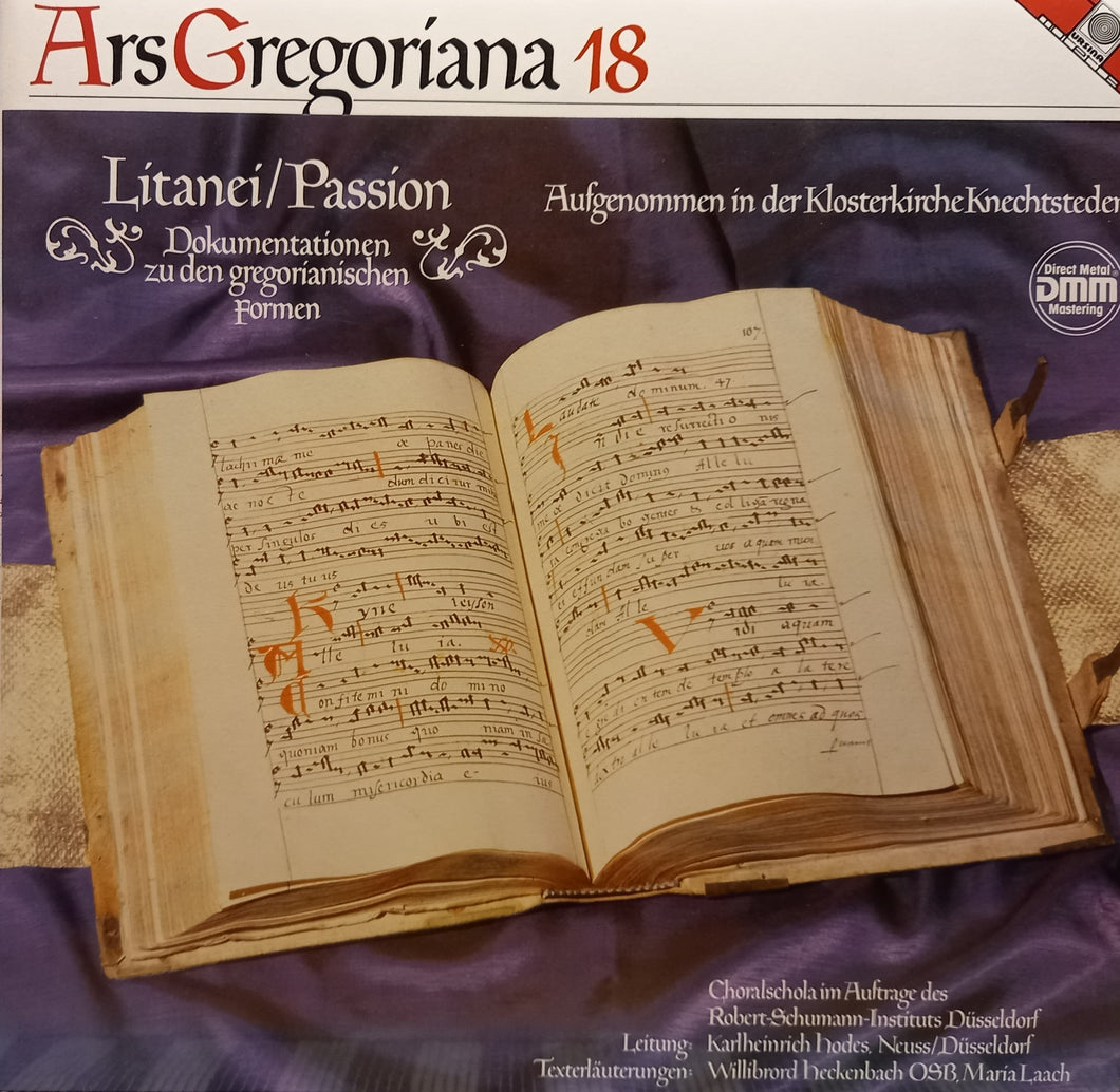 50570 Ars Gregoriana 18 - Litanei/Passion (LP)