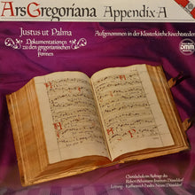 Laden Sie das Bild in den Galerie-Viewer, 50600 Ars Gregoriana Appendix A - Justus ut Palma (LP)
