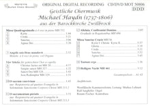 Load image into Gallery viewer, 50806 Michael Haydn (1737-1806) - Geistliche Chormusik (2 CDs)
