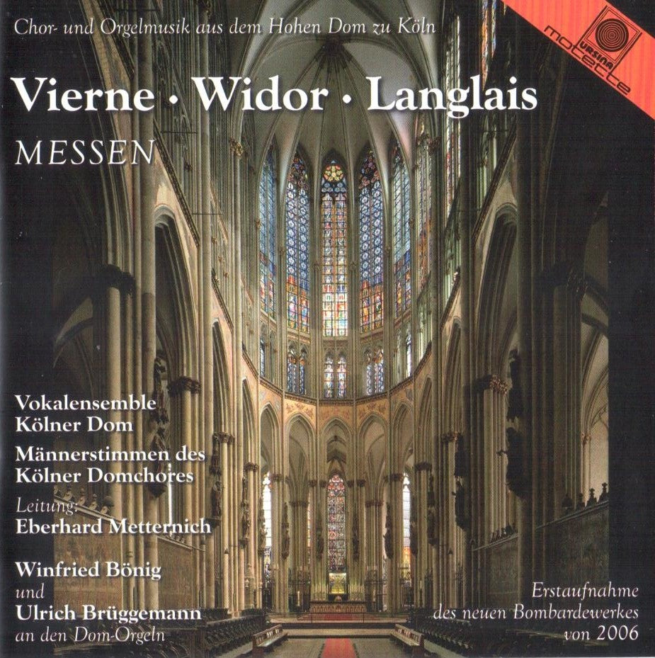 50814 Vierne/Widor/Langlais Messen / Chor- und Orgelmusik aus dem Hohen Dom zu Köln