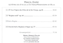 Load image into Gallery viewer, 50854 Marcel Dupré: Les Vepres de la Vierge
