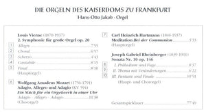 60111 Die Orgeln des Kaiserdoms zu Frankfurt