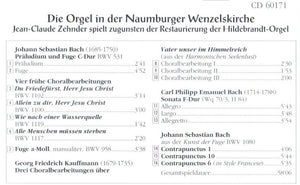 60171 Die Orgel in der Naumburger Wenzelskirche