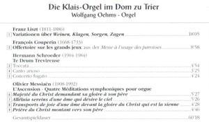 60181 Die Klais-Orgel im Dom zu Trier
