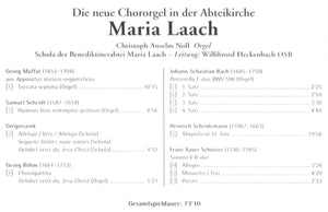 60381 Die neue Chororgel in der Abteikirche Maria Laach