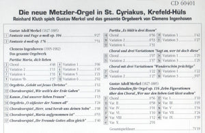60401 Die neue Metzler-Orgel in St. Cyriakus, Krefeld-Hüls