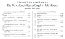 Laden Sie das Bild in den Galerie-Viewer, 60521 J. S. Bach auf Orgeln seiner Heimat Vol. 2
