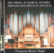 Laden Sie das Bild in den Galerie-Viewer, 60651 Die Orgel in Marcel Duprés Privatauditorium in Meudon
