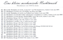 Load image into Gallery viewer, 70021 Eine kleine mechanische Nachtmusik - Musikdosen von 1880 bis heute
