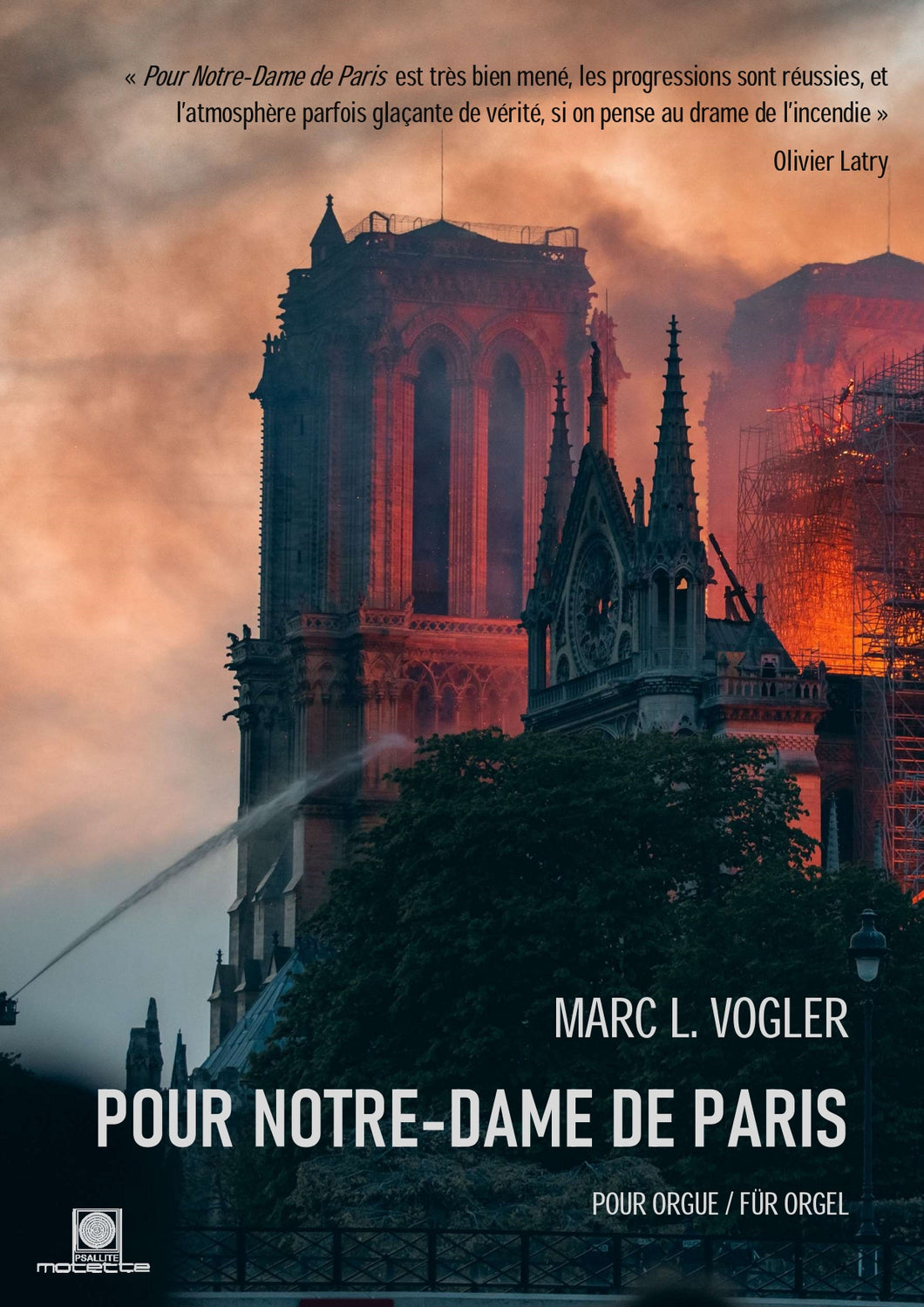 POUR NOTRE-DAME DE PARIS (Marc L. Vogler) - NOTEN KAUFEN